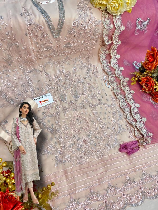 FEPIC C 1508 A ROSEMEEN PAKISTANI SUITS MANUFACTURER