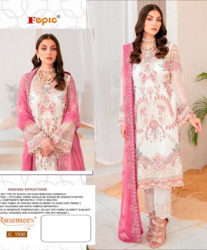 FEPIC C 1530 ROSEMEEN PAKISTANI SUITS IN INDIA