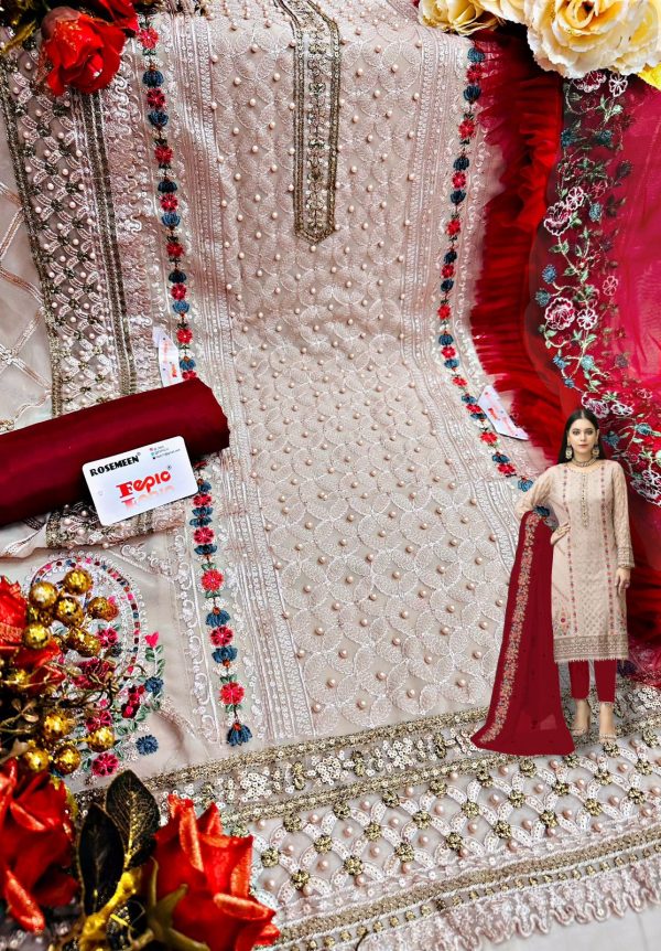 FEPIC D 5212 E ROSEMEEN PAKISTANI SUITS IN INDIA