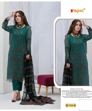 FEPIC D 5236 A ROSEMEEN PAKISTANI SUITS MANUFACTURER