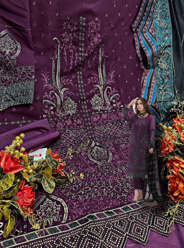 FEPIC D 5236 B ROSEMEEN PAKISTANI SUITS MANUFACTURER