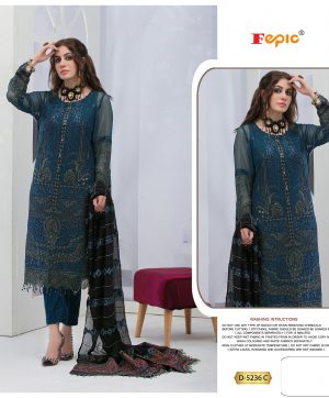 FEPIC D 5236 C ROSEMEEN PAKISTANI SUITS MANUFACTURER