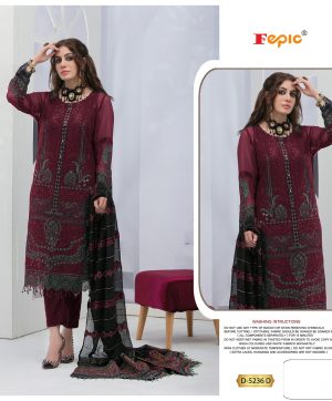 FEPIC D 5236 D ROSEMEEN PAKISTANI SUITS MANUFACTURER