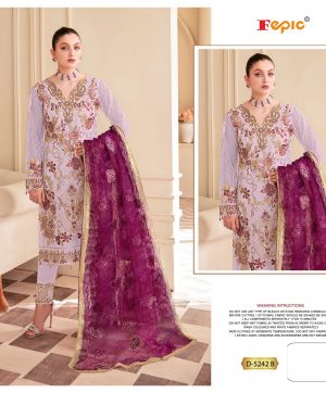 FEPIC D 5242 B ROSEMEEN PAKISTANI SUITS IN INDIA