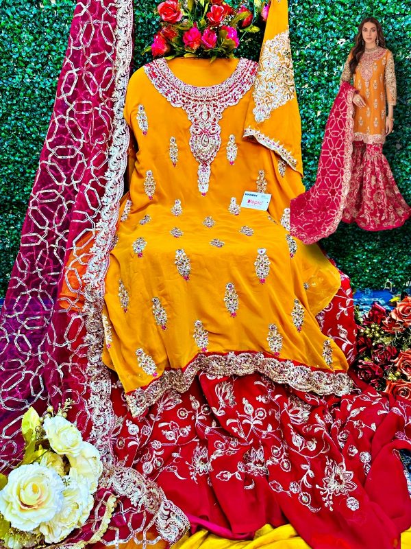 FEPIC D 5407 A ROSEMEEN PAKISTANI SUITS IN INDIA