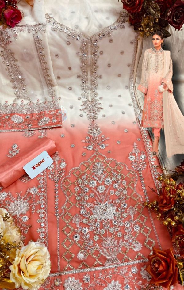 FEPIC D 60027 ROSEMEEN MARIA B PAKISTANI SUITS IN INDIA