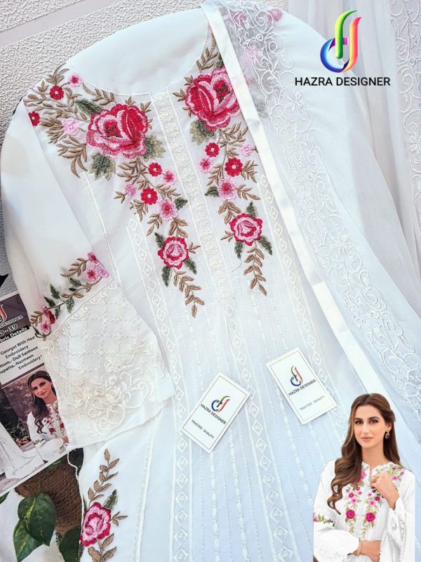 HAZRA DESIGNER HD 39 PAKISTANI SUITS MANUFACTURER