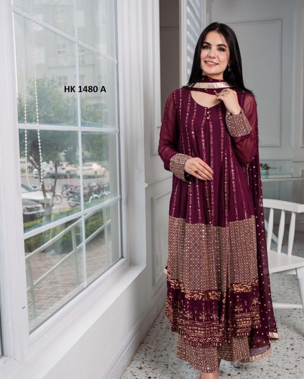 HK 1480 A READYMADE SALWAR KAMEEZ MANUFACTURER