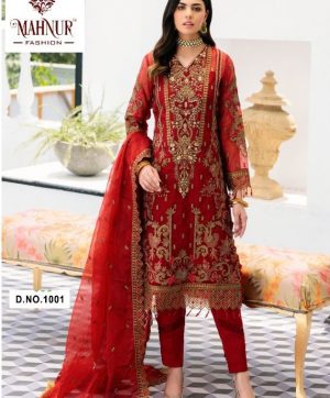 MAHNUR FASHION 1001 VOL 6 PAKISTANI SUITS IN INDIA