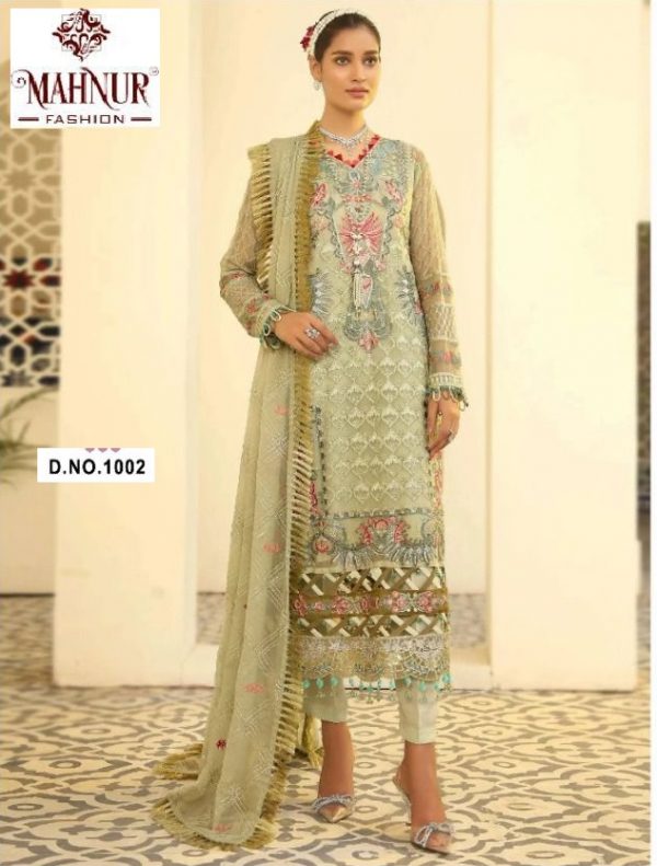 MAHNUR FASHION 1002 VOL 6 PAKISTANI SUITS IN INDIA