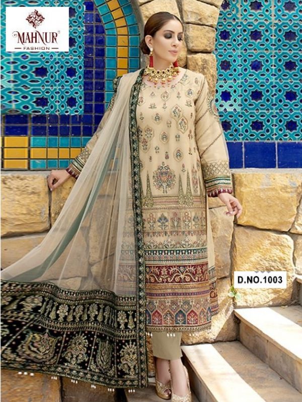 MAHNUR FASHION 1003 VOL 6 PAKISTANI SUITS IN INDIA