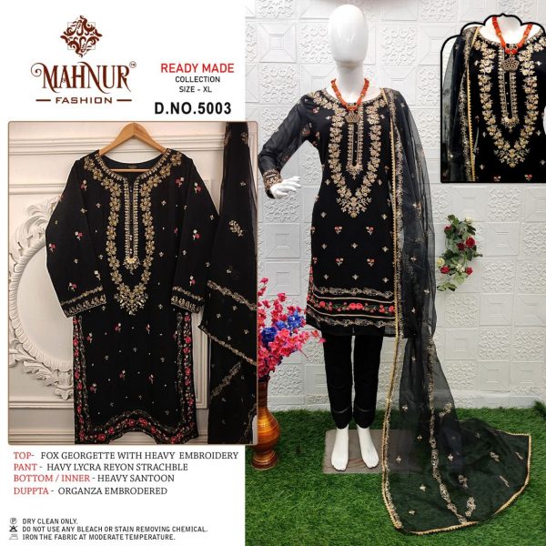 MAHNUR FASHION 5003 READYMADE PAKISTANI SUITS IN INDIA