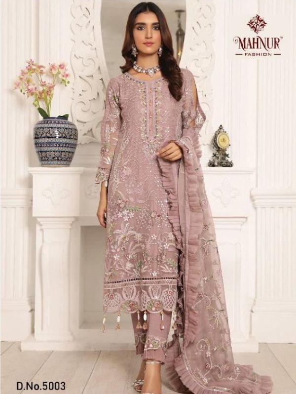 MAHNUR FASHION 5003 VOL 5 PAKISTANI SUITS IN INDIAMAHNUR FASHION 5003 VOL 5 PAKISTANI SUITS IN INDIA