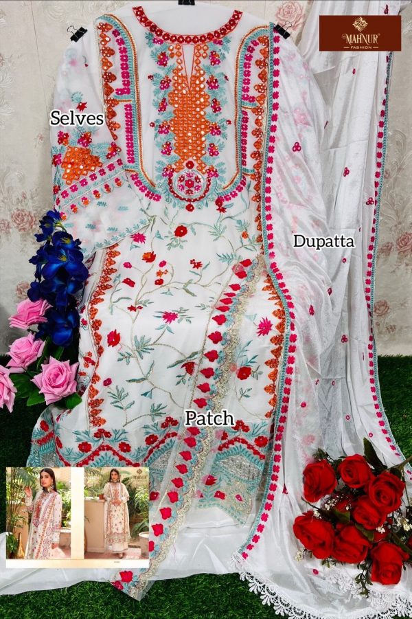 MAHNUR FASHION 6001 NX 01 PAKISTANI SUITS IN INDIA