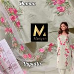 MARIYAH DESIGNER M 138 PAKISTANI SUITS IN LOWEST PRICE