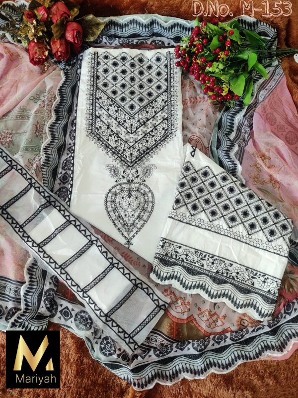 MARIYAH DESIGNER M 153 PAKISTANI SUITS IN INDIA