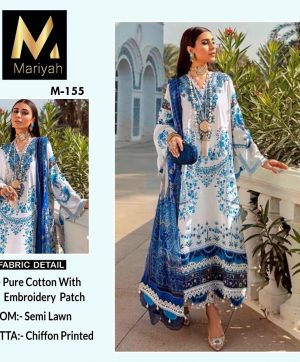 MARIYAH DESIGNER M 155 PAKISTANI SUITS IN INDIA