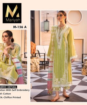 MARIYAH DESIGNER M 156 A PAKISTANI SUITS IN INDIA