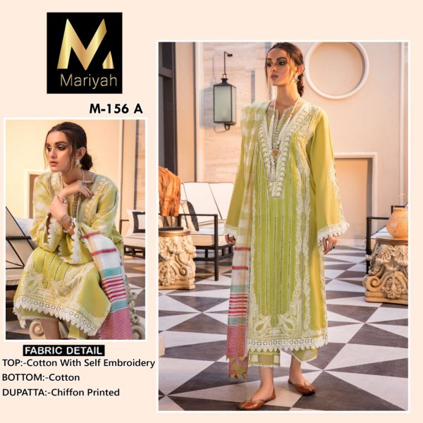 MARIYAH DESIGNER M 156 A PAKISTANI SUITS IN INDIA