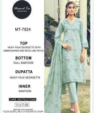 MASOOD TEX MT 7824 PAKISTANI SUITS MANUFACTURER