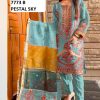 MEHBOOB TEX 7773 B PESTAL SKY PAKISTANI SUITS