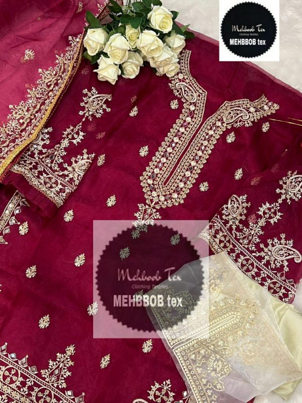 MEHBOOB TEX CHERRY PAKISTANI SUITS IN INDIA