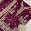 MEHBOOB TEX MAROON PAKISTAIN SUITS MANUFACTURER