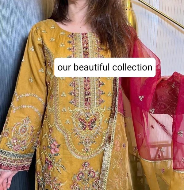 MEHBOOB TEX MUSTARD SALWAR KAMEEZ WHOLESALER