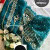 MEHBOOB TEX PESTAL GREEN PAKISTANI SUITS IN INDIA