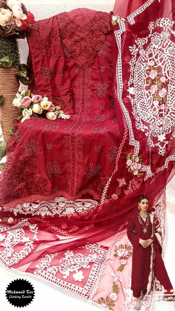 MEHMOOD TEX M 09 B PAKISTANI SUITS MANUFACTURER