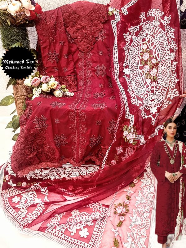 MEHMOOD TEX M 09 B PAKISTANI SUITS MANUFACTURER