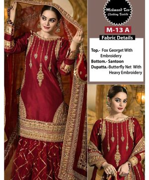 MEHMOOD TEX M 13 A PAKISTANI SUITS MANUFACTURER