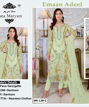 SANA MARYAM SM 129 C PAKISTANI SUITS IN INDIA