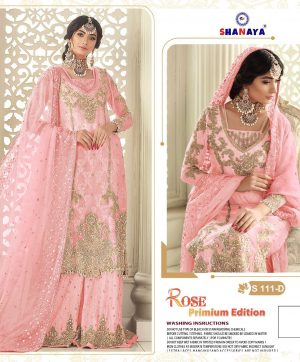 SHANAYA FASHION S 111 D ROSE PREMIUM PAKISTANI SUITS