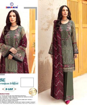 SHANAYA FASHION S 122 ROSE PREMIUM SALWAR SUITS