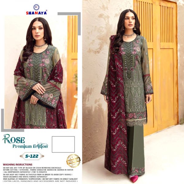 SHANAYA FASHION S 122 ROSE PREMIUM SALWAR SUITS