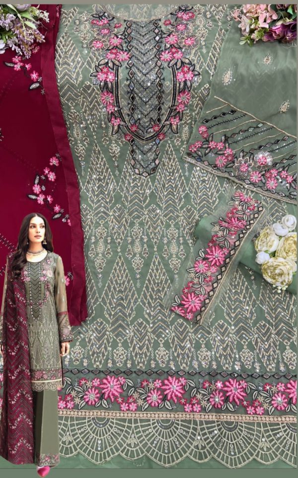 SHANAYA FASHION S 122 ROSE PREMIUM SALWAR SUITS