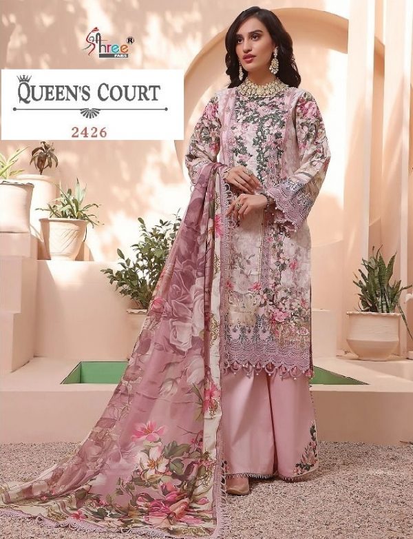 SHREE FABS 2426 QUEEN COURT PAKISTANI SUITS IN INDIA