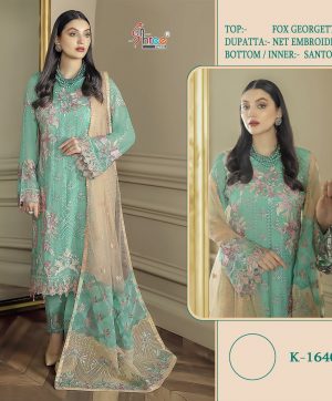 SHREE FABS K 1640 RAMSHA HIT PAKISTANI SUITS IN INDIA