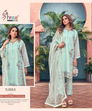 SHREE FABS R 1050 A READYMADE PAKISTANI SUITS IN INDIA