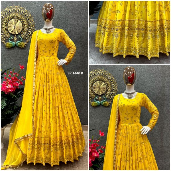 SHREE HARI SR 1440 B READYMAE GOWN MANUFACTURER