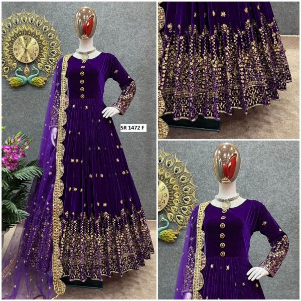 SHREE HARI SR 1472 F READYMADE GOWN MANUFACTURER