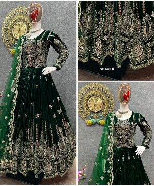 SHREE HARI SR 1478 B READYMADE GOWN MANUFACTURER