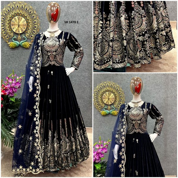 SHREE HARI SR 1478 E READYMADE GOWN MANUFACTURER