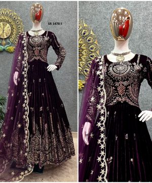 SHREE HARI SR 1478 F READYMADE GOWN MANUFACTURER