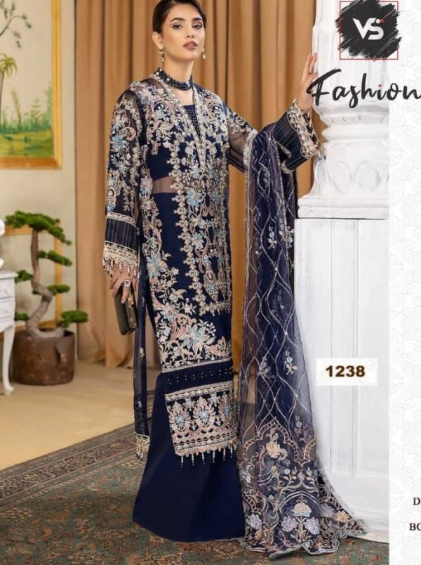 VS FASHION 1238 PAKISTANI SUITS MANUFACTURER