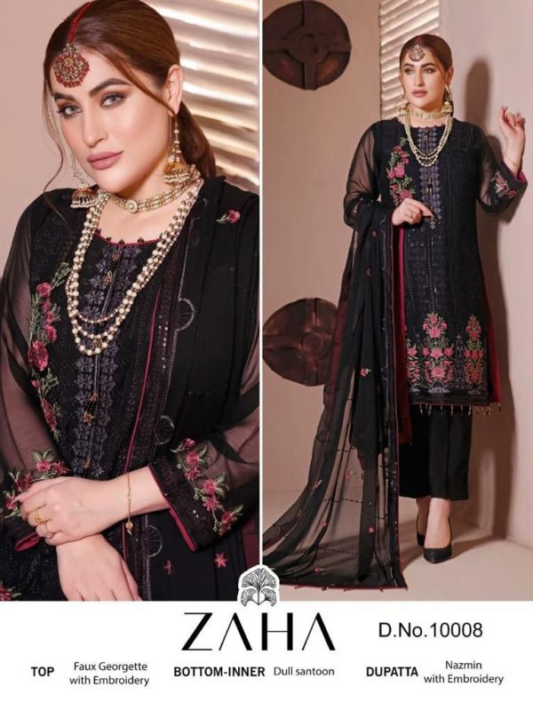 ZAHA 10008 PAKISTANI SUITS MANUFACTURER IN INDIA