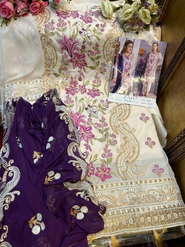 ZAHA 10009 PAKISTANI SUITS MANUFACTURER IN INDIA