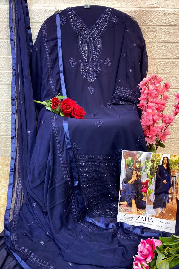 ZAHA 10085 NAUSHAD IMDAD PAKISTANI SUITS IN INDIA