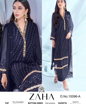 ZAHA 10096 A PAKISTANI SUITS MANUFACTURER